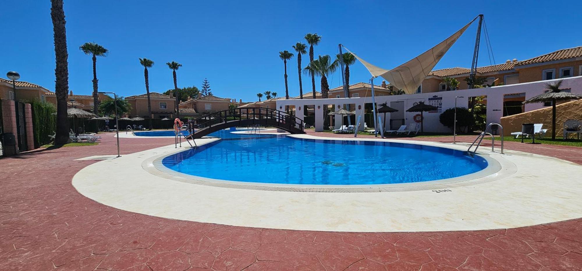 Homes of Spain, Casa Duplex Playas del Sur, 400m del mar , WIFI Playas de Vera Bagian luar foto