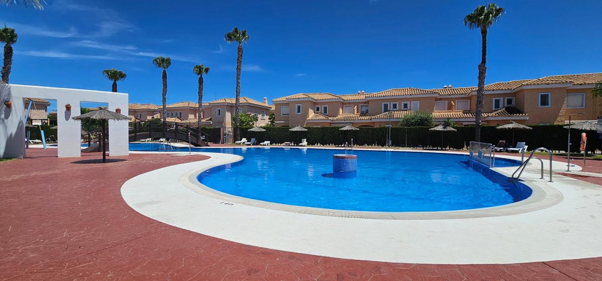 Homes of Spain, Casa Duplex Playas del Sur, 400m del mar , WIFI Playas de Vera Bagian luar foto