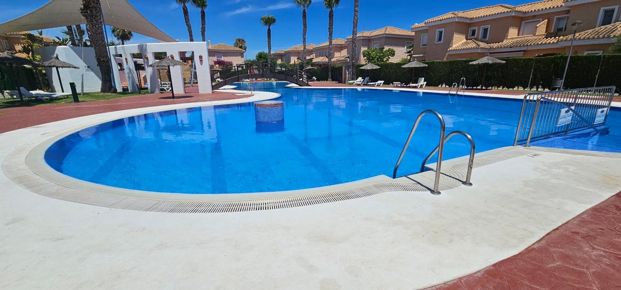 Homes of Spain, Casa Duplex Playas del Sur, 400m del mar , WIFI Playas de Vera Bagian luar foto