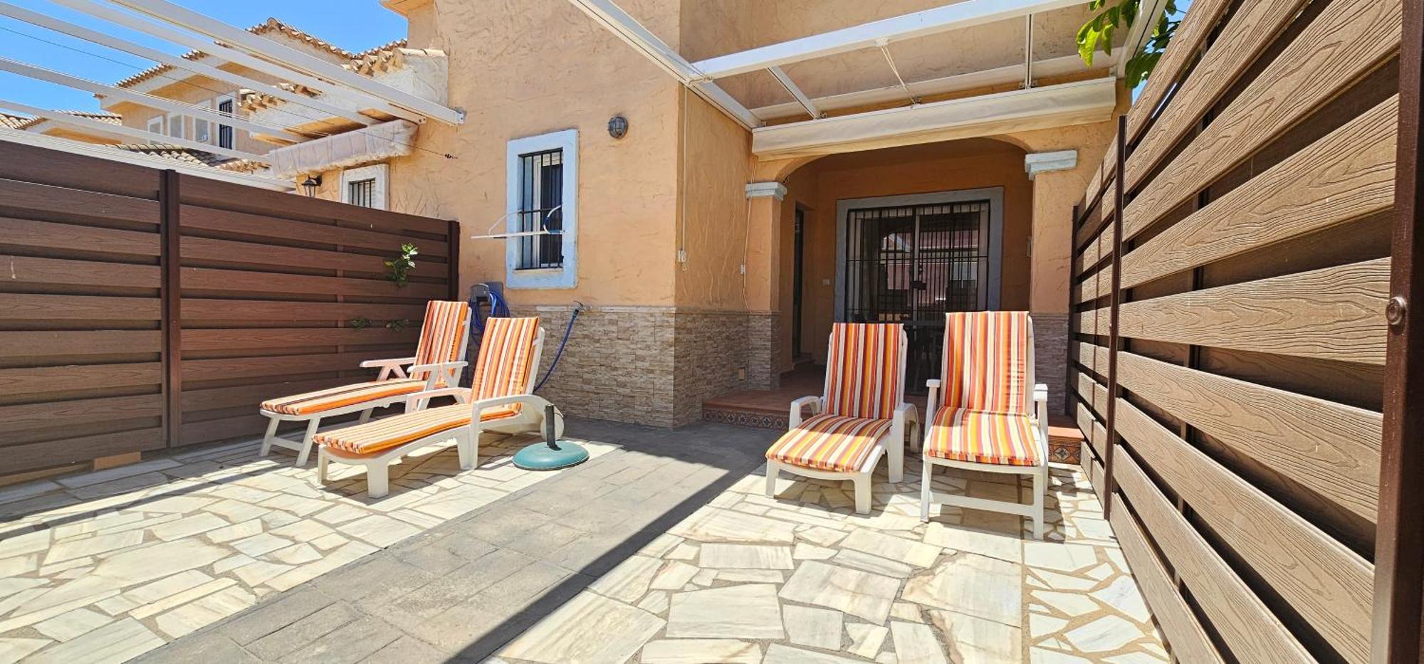 Homes of Spain, Casa Duplex Playas del Sur, 400m del mar , WIFI Playas de Vera Bagian luar foto